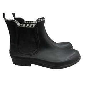 Pajar Women’s 40 Black Rubber Ankle Snow Winter Rain Boots